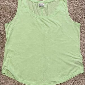Columbia Bright Green Tank Top